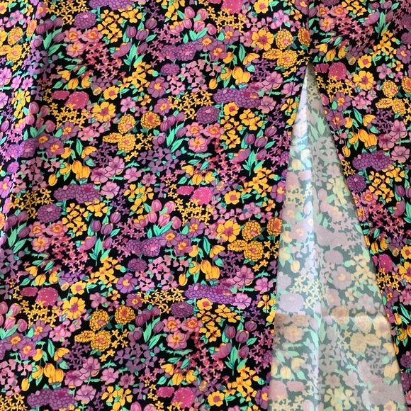 For Love And Lemons Maud Midi Dress In Pink Size XS - Picture 10 of 12